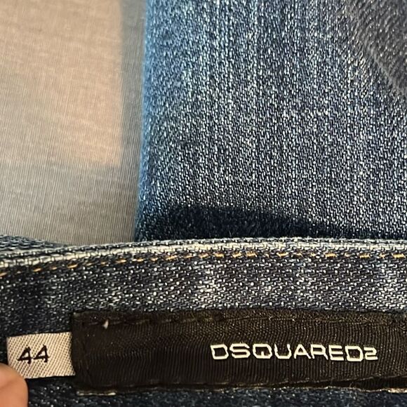 Dsquared2 Men’s Rare Italian Made Straight Leg Jeans Size 44 EU , 32US - Picture 13 of 16